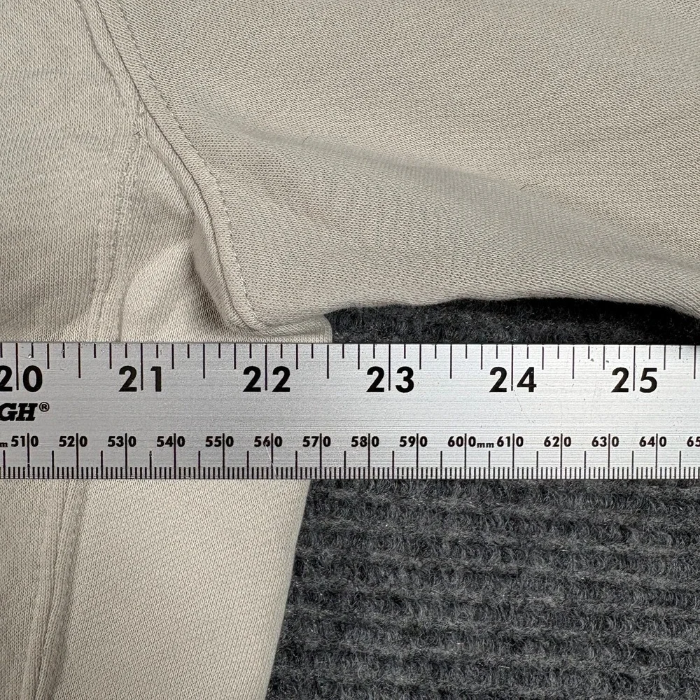 Nike Pullover Hoodie Mens Small Tan Good Embroidered Logo Sportswear Pocket
